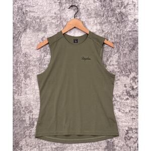 Rapha Cycling Top XS Womens Trail Tank Green